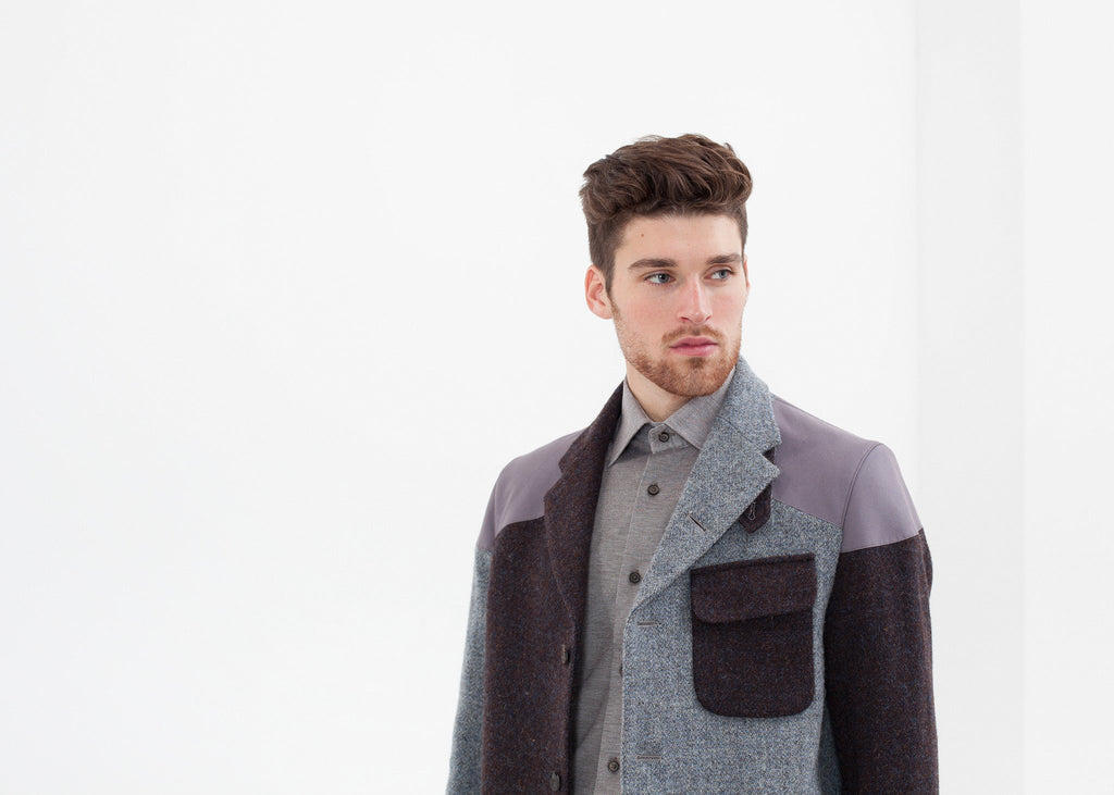Crazy Mallory Jacket in Blue Mix