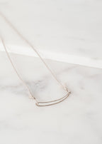 Bracelet 85 in Grey Silk/Silver