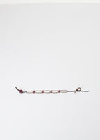 Garnet Bracelet in Frothy Pearl